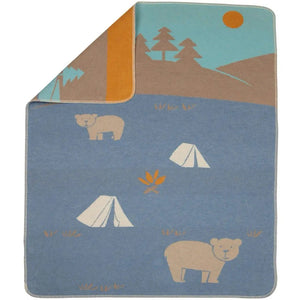 Copertina in Caldo Cotone fantasia - Camping Bear