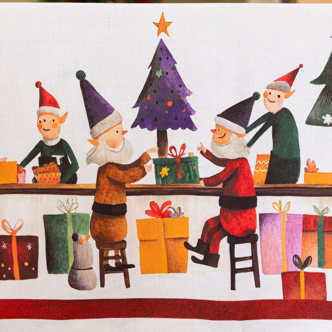Set 2 Canovacci in Puro Cotone - Christmas Factory