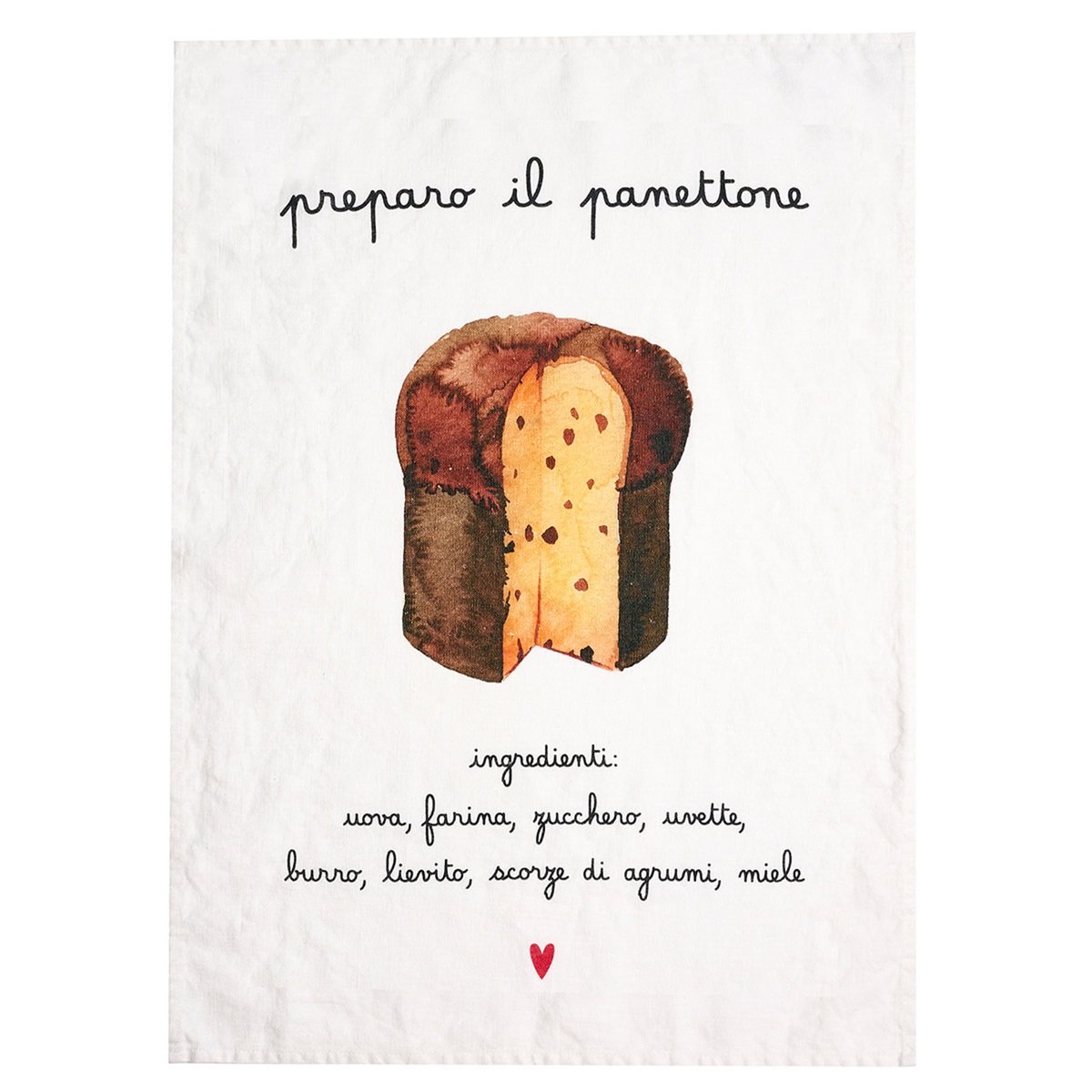 Canovaccio in Lino Stonewashed - Preparo il Panettone