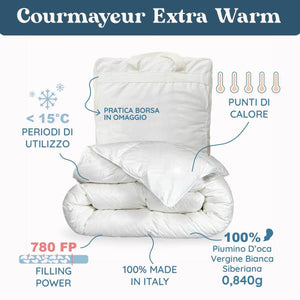 Courmayeur Piumino Siberiano Extra Warm