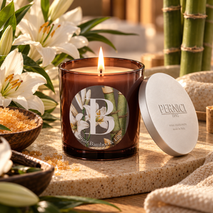 Candela Profumata Fragranza Mughetto - Sugar Bamboo & Lily