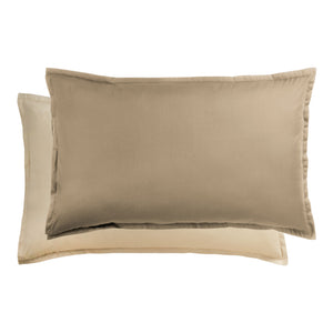Federa in Raso di Cotone 300TC Double Face - Gottardo Bicolor