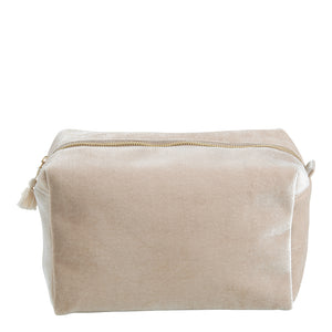 Trousse da Bagno in Velluto Tinta Unita - Velours