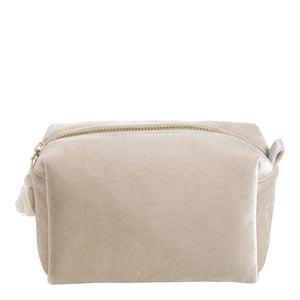 Trousse da Bagno in Velluto Tinta Unita - Velours