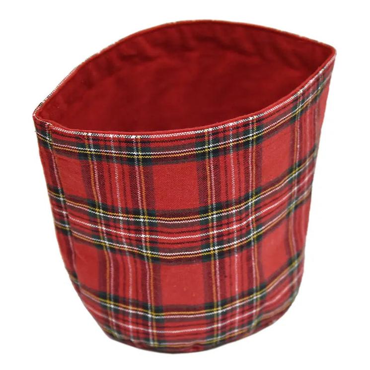 Sacchetto Portapane in Cotone - Tartan