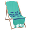 Telo Mare in Puro Cotone Nido D'ape - Hello Weekend