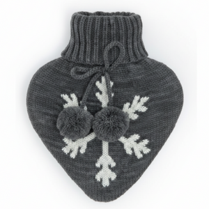 Borsa dell'acqua calda in Pile con Cuore Jacquard - Heart