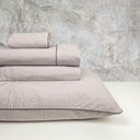 Completo Copripiumino in Percalle di Cotone Stonewashed - Volterra