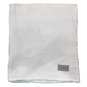 Copertina in Tessuto Jacquard Stonewashed - Crochet