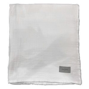 Copertina in Tessuto Jacquard Stonewashed - Crochet