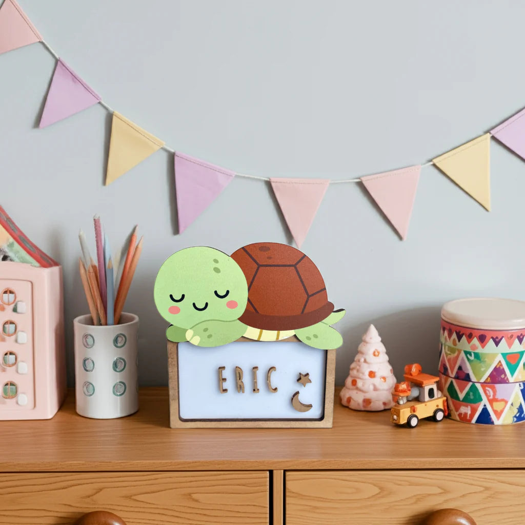 Lampada da Tavolo Personalizzabile - Tartaruga