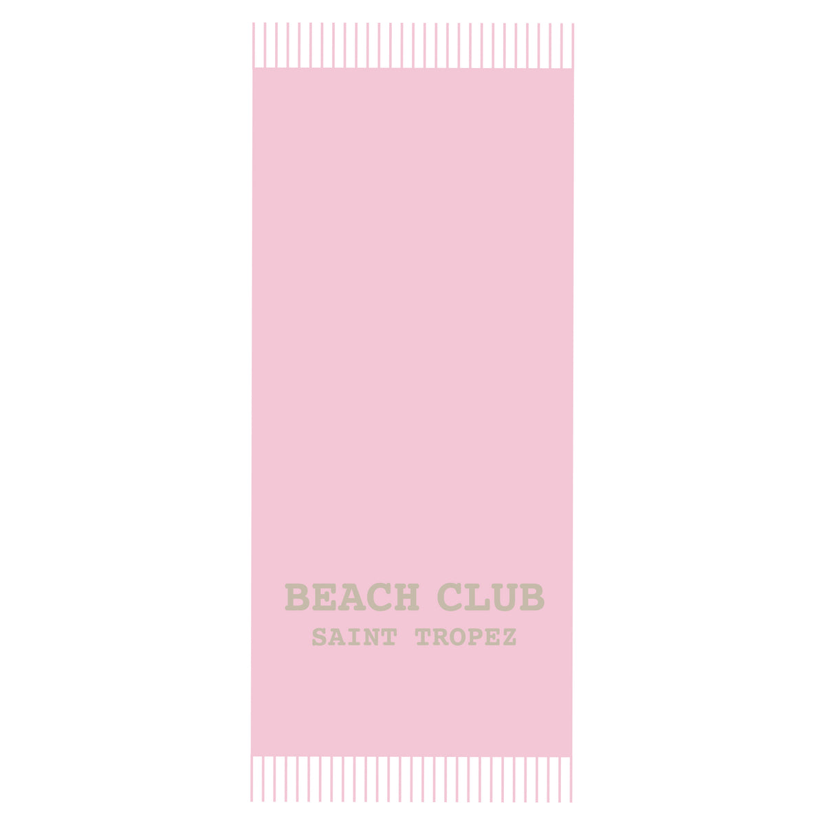 Telo Mare in Spugna di Cotone Tinta Unita - Beach Club