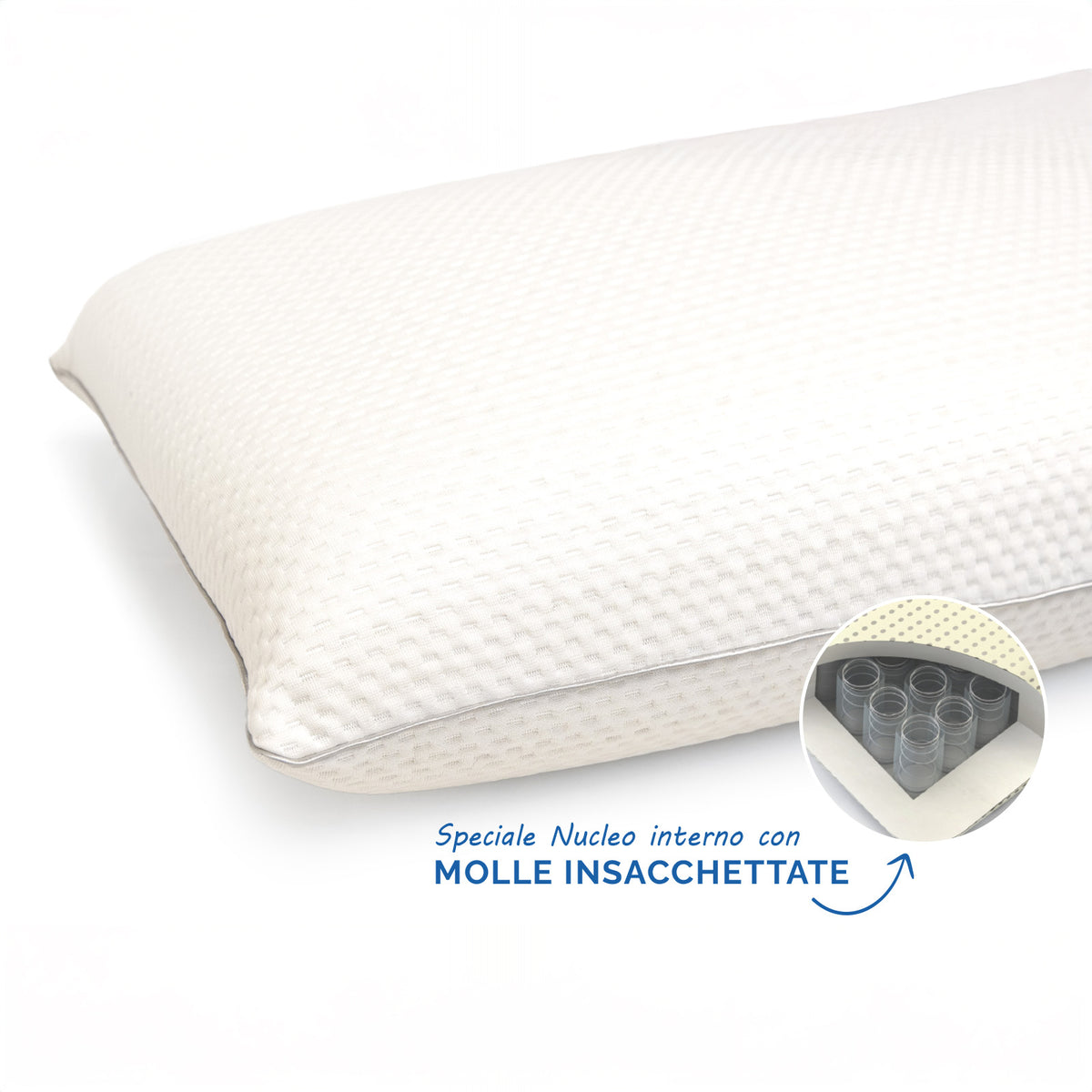 Guanciale Anallergico a Molle Insacchettate - Revolution