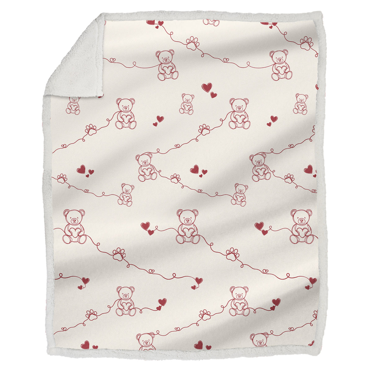 Plaid Baby in MicroPile Fantasia - Dreaming Bear