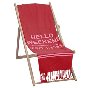 Telo Mare in Puro Cotone Nido D'ape - Hello Weekend