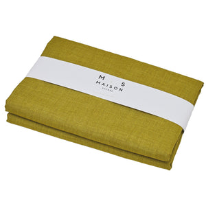 Runner Antimacchia in Tinta Unita - Korin Runner Maison Sucrée Pistacchio 