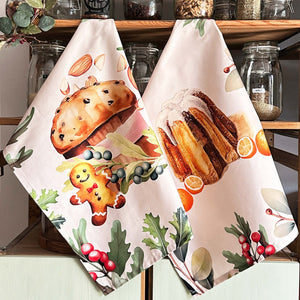Set 2 Canovacci in Puro Cotone - Tavola Italiana
