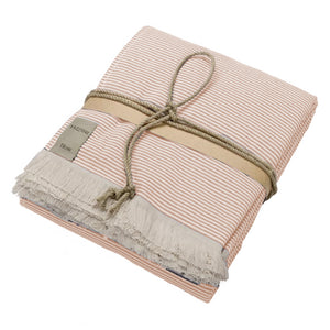 Telo Mare in Spugna di Cotone Jacquard a righe - Stripes