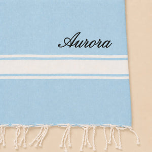 Telo Mare in Fouta di Puro Cotone - Amalfi