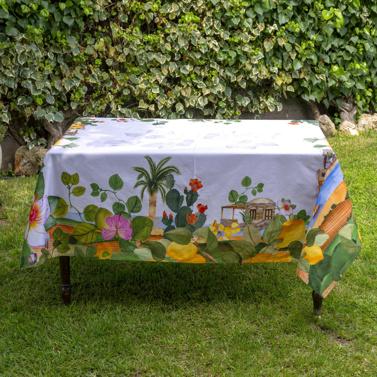Tovaglia in Puro Cotone - Essenza Mediterranea