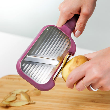 Affetta Verdure con Peeler Integrato - Peel & Slice Affetta Verdure Trebonn 