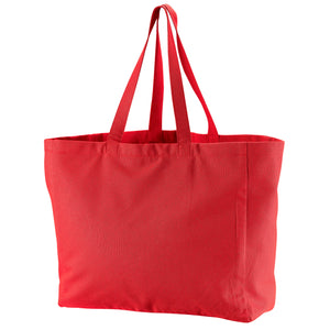 Borsa in Cotone Riciclato Tinta Unita - Eze Borsa multiuso Winkler Rosso 