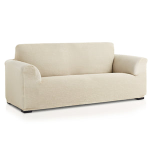 Copridivano Elastico in Tessuto Jacquard - Milos Copridivano Belmarti Copripoltrona Avorio 
