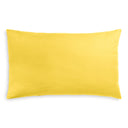Federa in Puro Cotone tinta unita - Tortona Federa Lisola Basic Giallo 