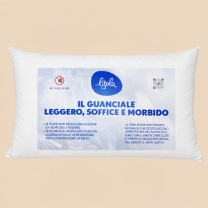 Guanciale in Piumino d'oca - Nuvoletta Guanciale Lisola 