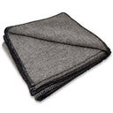 Plaid in Lana Tinta Unita - Giusy Plaid Appodia Plaid Perla 