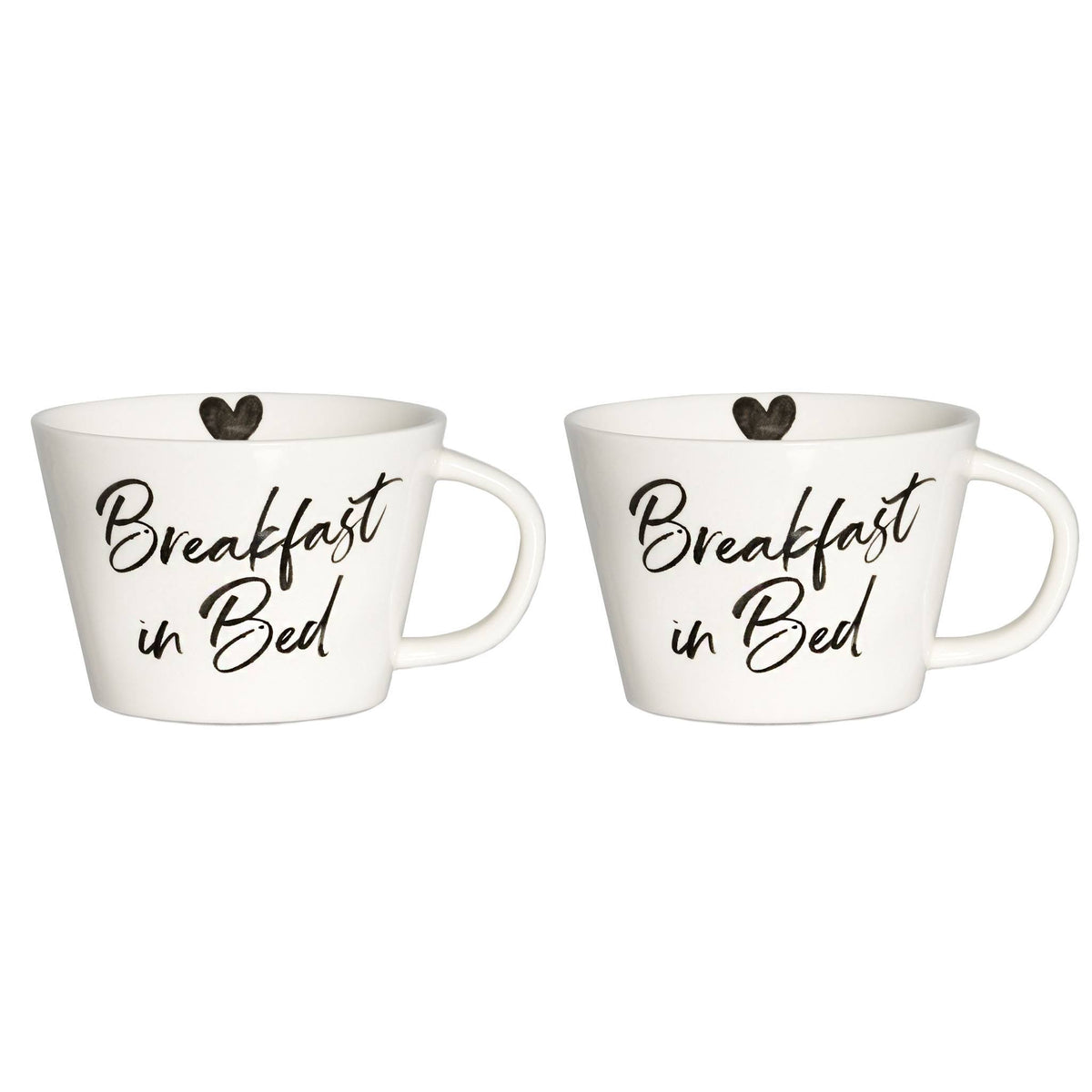 Set 2 Tazze Colazione in Grès - Breakfast in Bed tazze Simple Day 