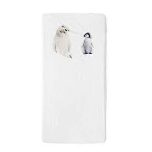 Snurk Completo Letto per Bimbi in Percalle di Cotone - Arctic Friends Lenzuola Bimbi Snurk 