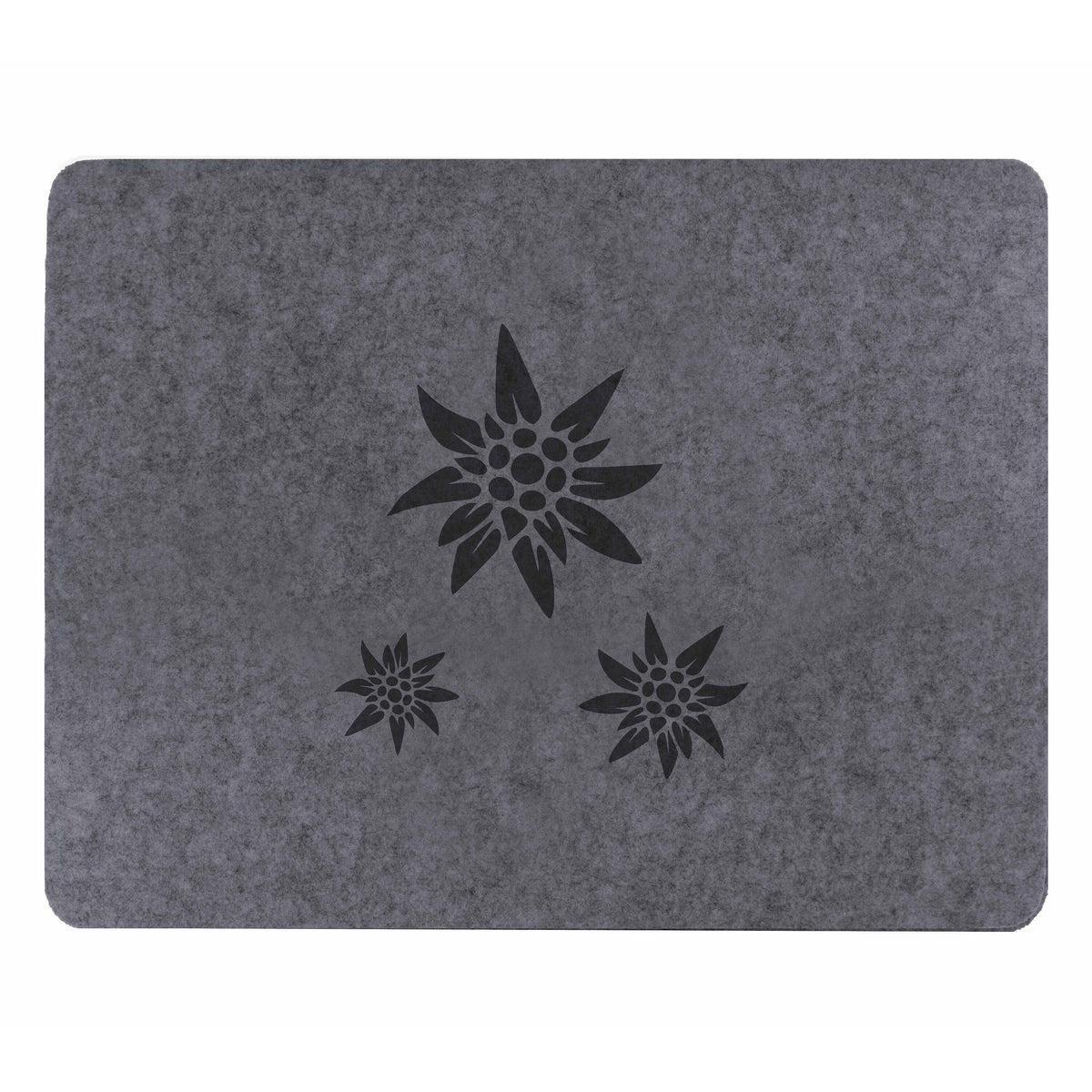 Sottopiatto in Feltro - Edelweiss Daunex Rettangolare 45x35cm Antracite 