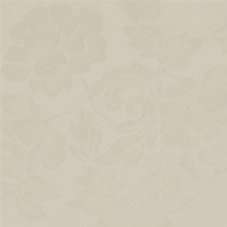 Tovaglia in Fiandra di Puro Cotone - Rose Tovaglia Lisolastore 150x180 + 6 Tovaglioli Tortora 